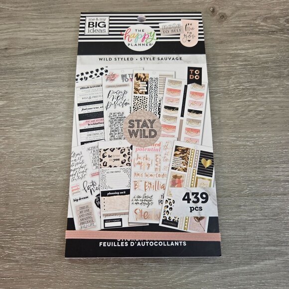 The Happy Planner Sticker And Accessory Set Modern Wild Theme For Planners - Picture 6 of 16